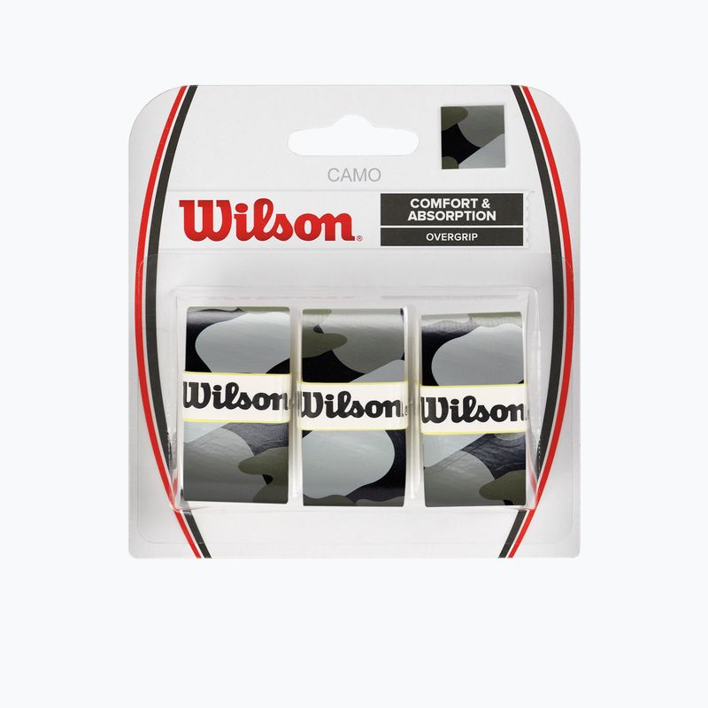 Wilson Camo тенис ръкохватка 3 бр. черна WRZ470830 2