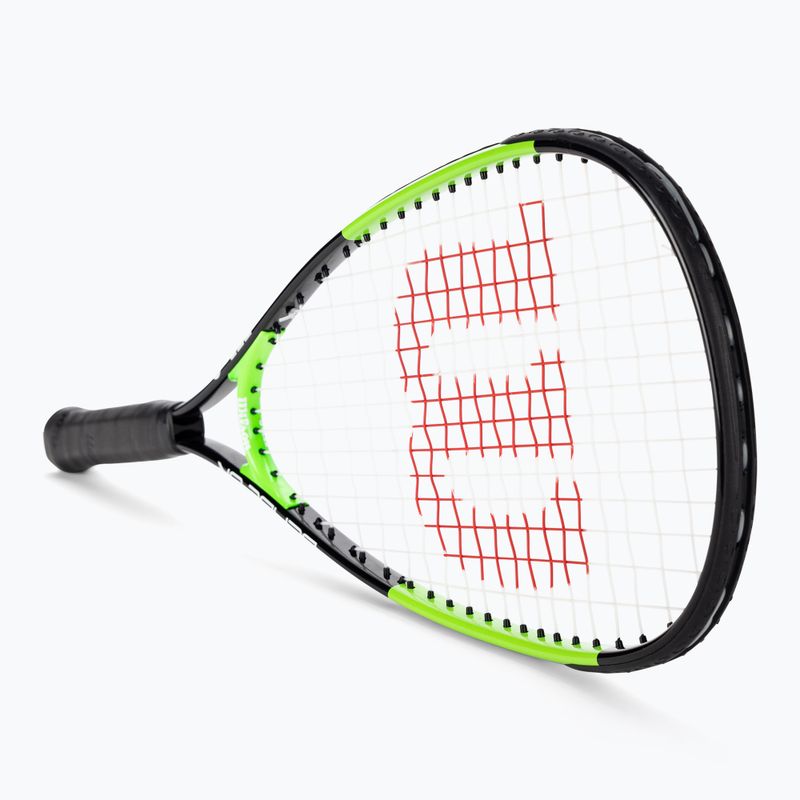 Ракета за скуош Wilson Blade Junior черна/зелена 2