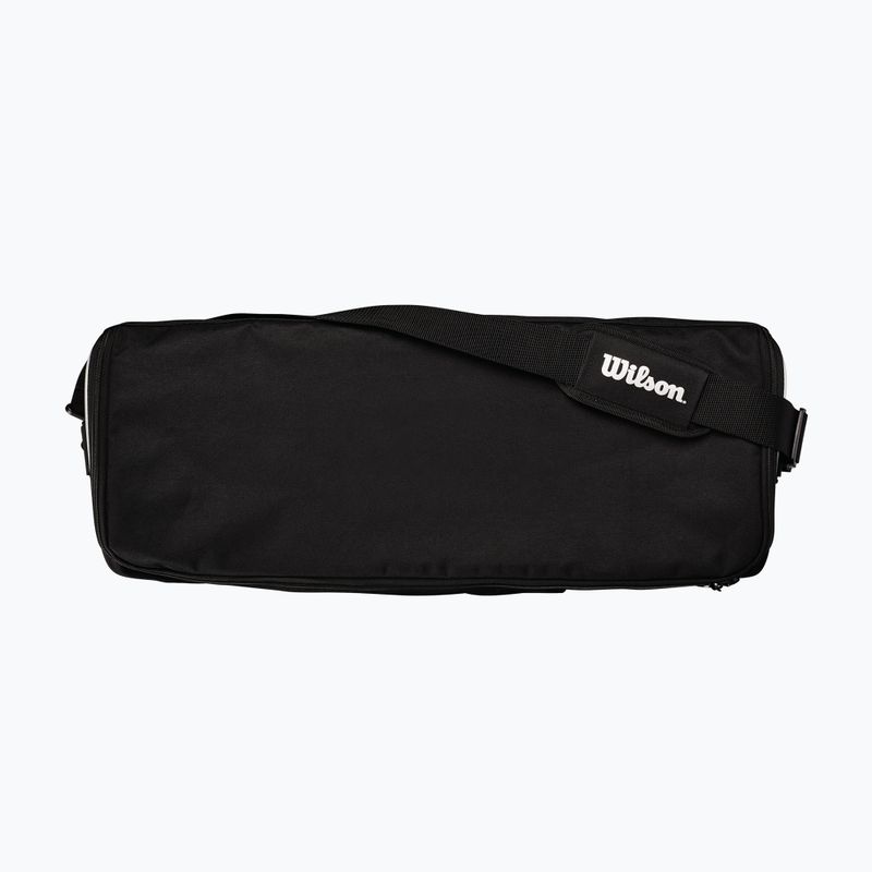 Чанта за баскетболни топки Wilson Travel Basket 6 Ball black/silver 2