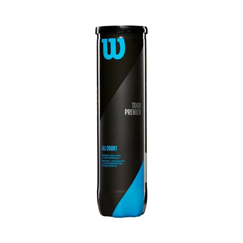 Топки за тенис Wilson Tour Premier All Ct 4 бр. жълти WRT119400 2