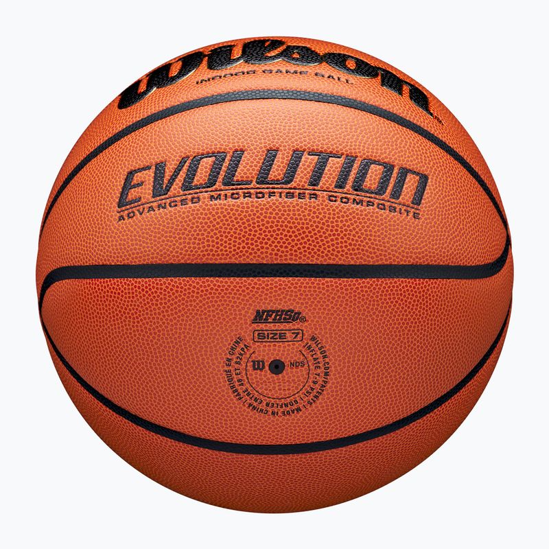Wilson Evolution баскетбол кафяв размер 7 4