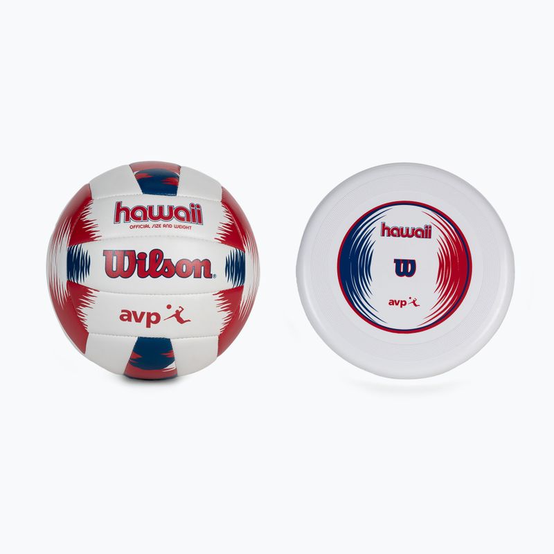 Волейбол + фризби Wilson Hawaii AVP VB Malibu white WTH80219KIT
