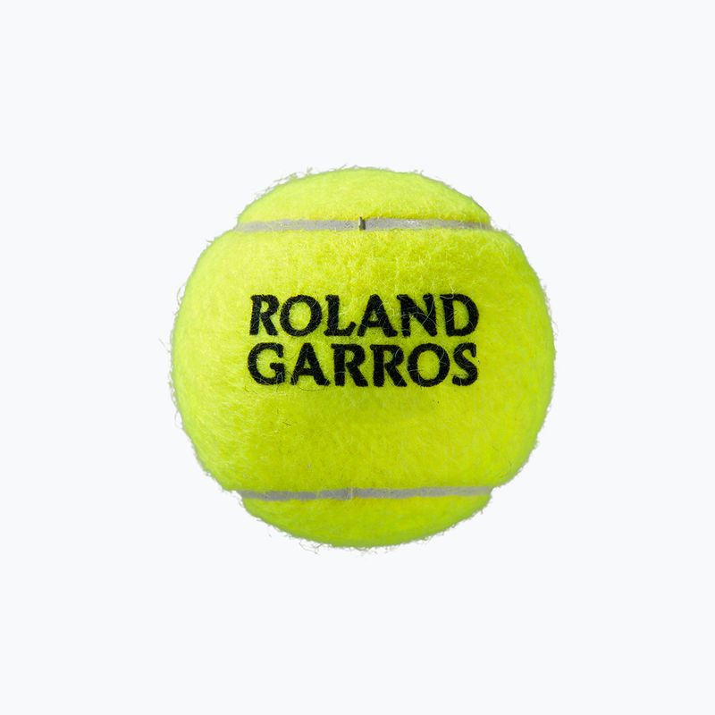 Wilson Roland Garros Clay Ct топки за тенис 3 бр. жълти WRT125000 4