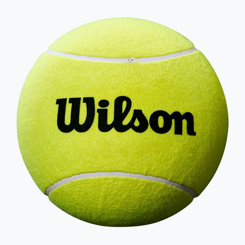 Wilson Roland Garros Jumbo 9" жълта топка за тенис с автограф