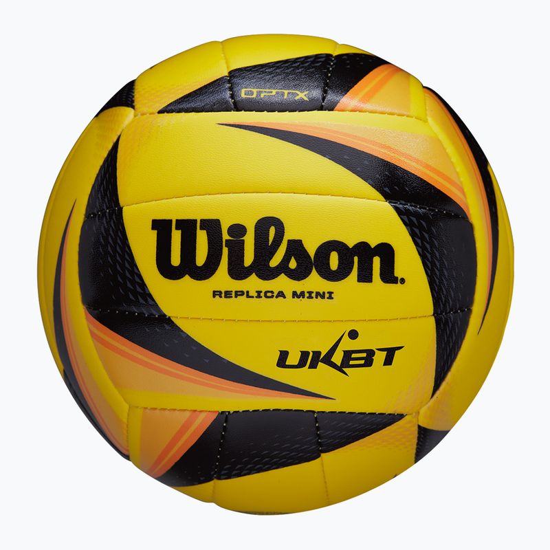 Wilson OPTX AVP Mini плажен волейбол жълт 4