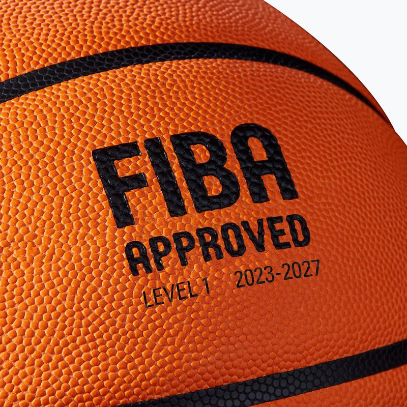 Wilson баскетболна топка EVO NXT Fiba Game Ball orange размер 6 5