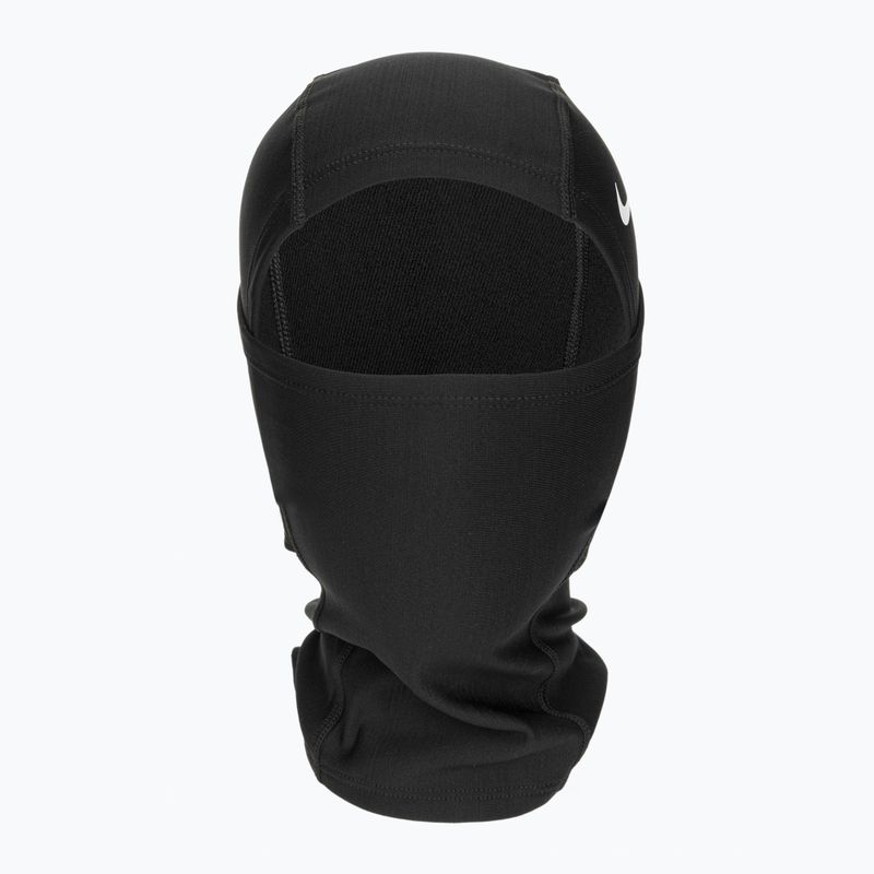 Балаклава за бягане Nike Pro Hyperwarm Hood черна/черна/бяла 2
