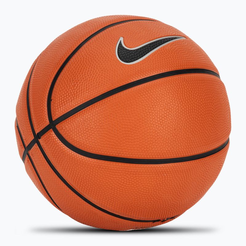 Детска баскетболна топка Nike Skills amber/black/white/black 2