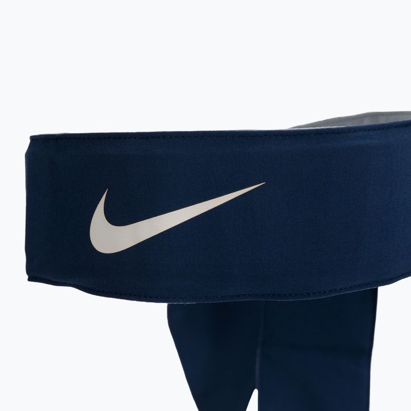 Лента за глава Nike Tennis Premier Head+P1:P78 Tie navy blue NTN00-401 2