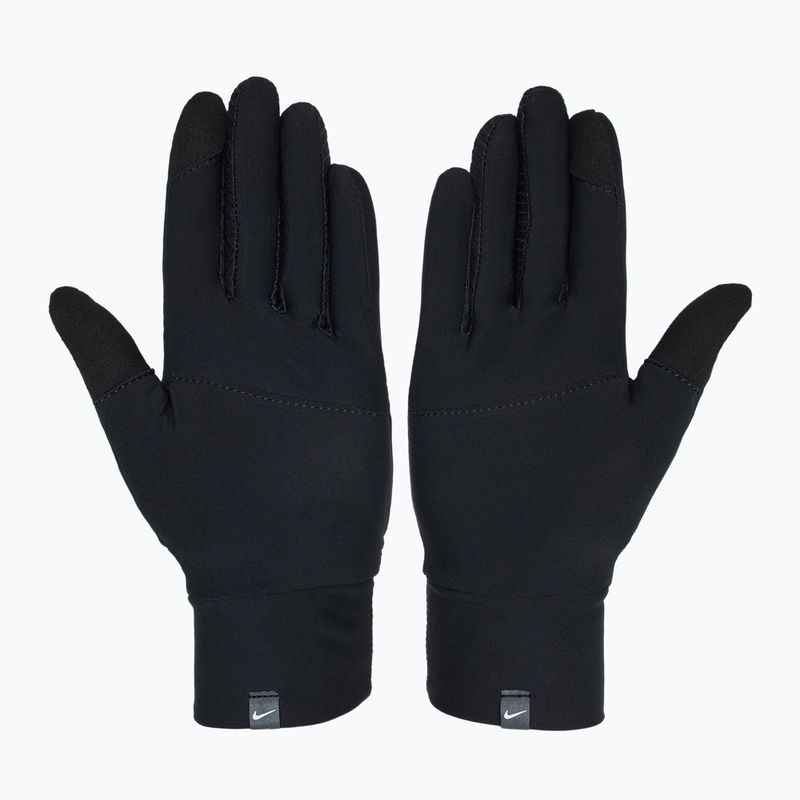 Дамски комплект лента + ръкавици Nike Essential Running black/ black/silver 3