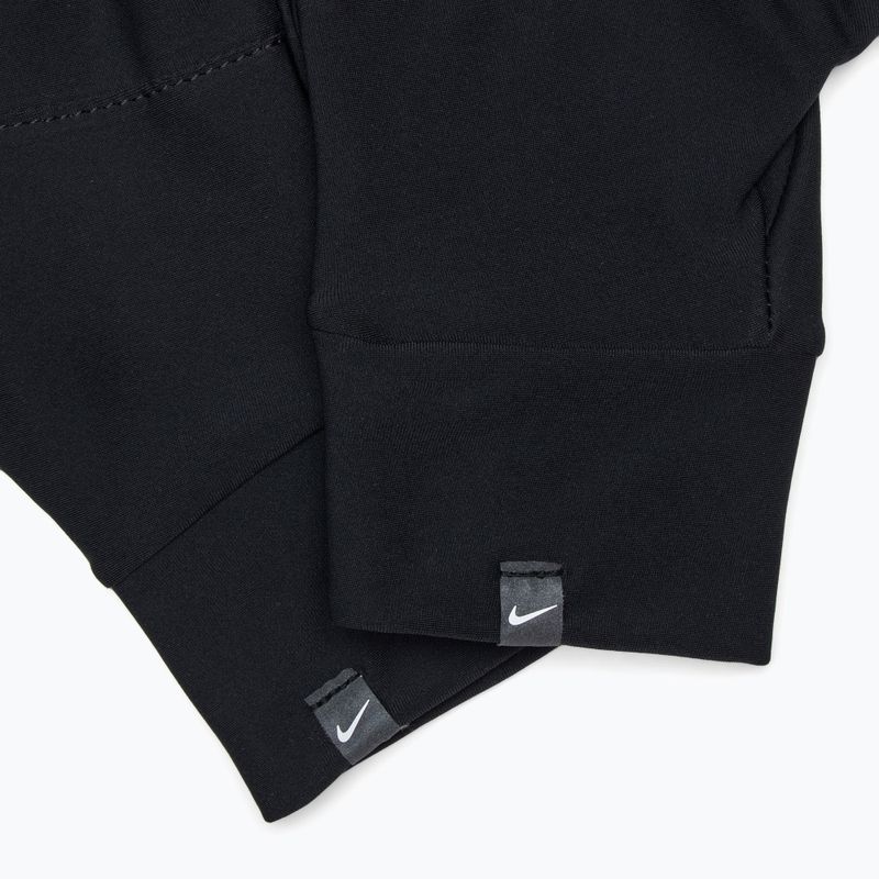 Дамски комплект лента + ръкавици Nike Essential Running black/ black/silver 5