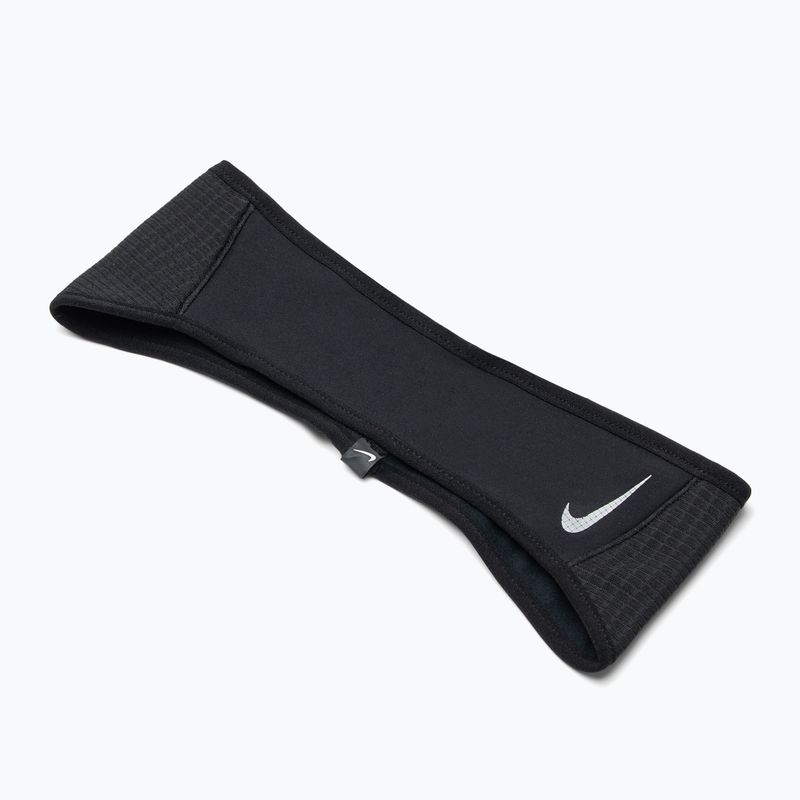 Дамски комплект лента + ръкавици Nike Essential Running black/ black/silver 6