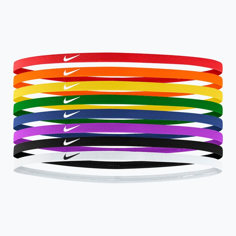 Лента за глава Nike Skinny Headbands 8 бр. pimento/orange blaze/sunlight