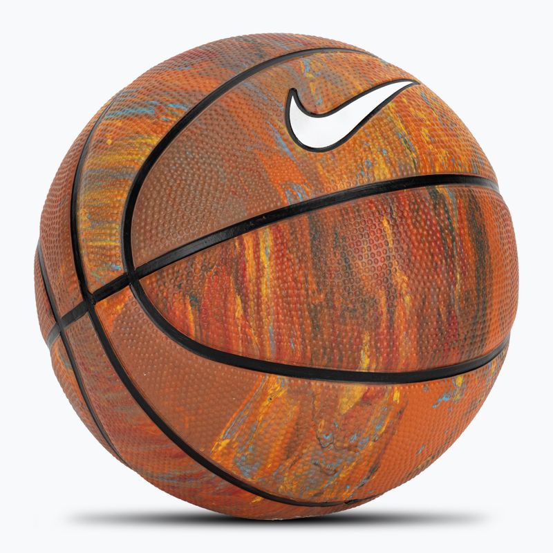 Детска баскетболна топка Nike Skills Next Nature multi/amber/black/white 2