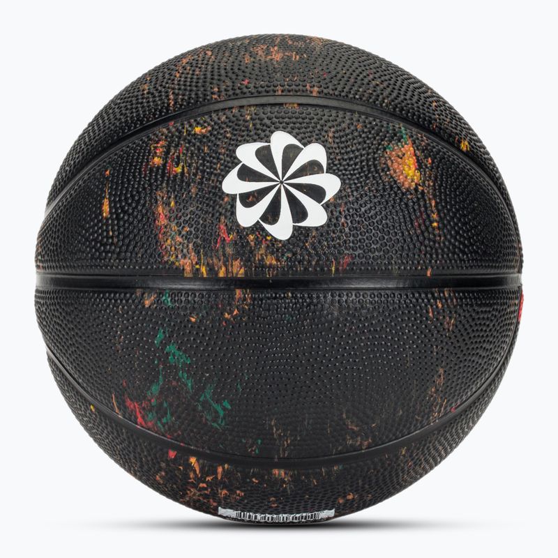 Детска баскетболна топка Nike Skills Next Nature multi/black/black/white 2