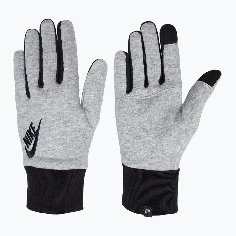 Мъжки ръкавици за бягане Nike Club Fleece 2.0 grey heather/black/black