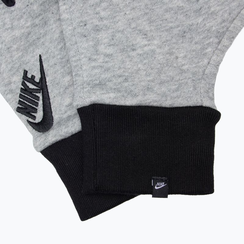 Мъжки ръкавици за бягане Nike Club Fleece 2.0 grey heather/black/black 5