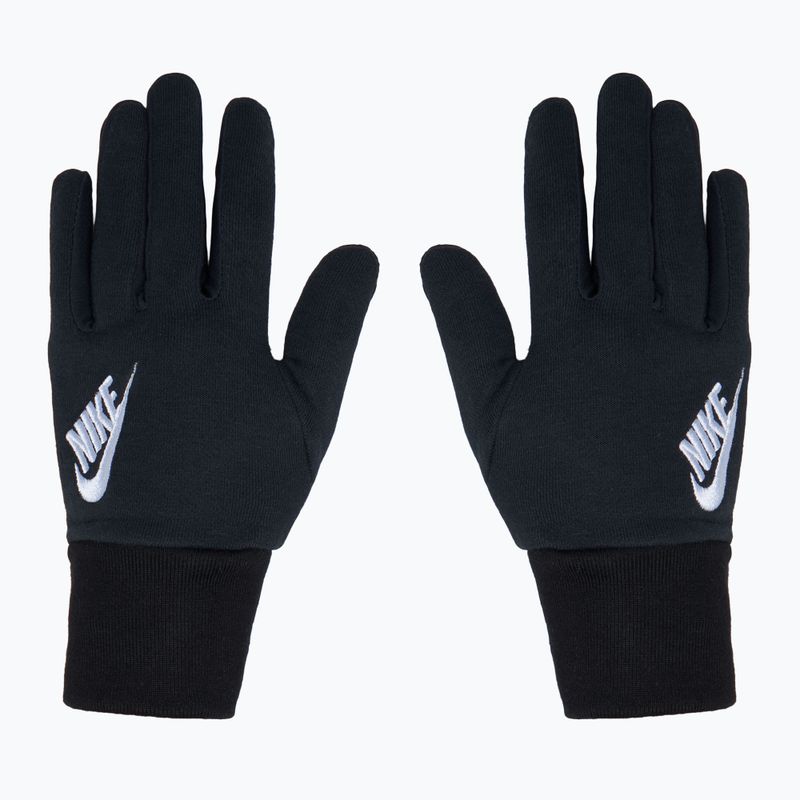 Дамски ръкавици за бягане Nike Club Fleece black/white