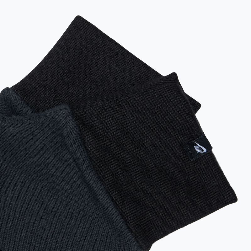 Дамски ръкавици за бягане Nike Club Fleece black/white 5