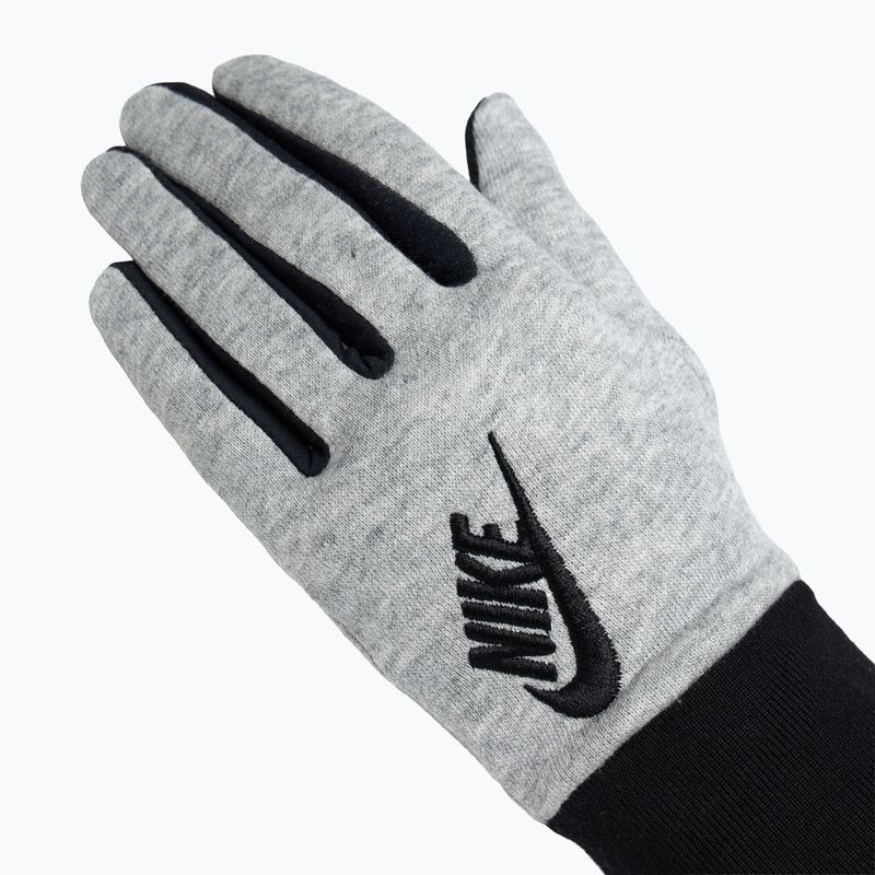 Дамски ръкавици за бягане Nike Club Fleece grey heather/black/black 4
