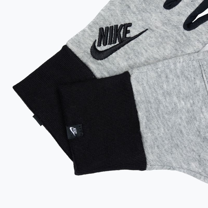 Дамски ръкавици за бягане Nike Club Fleece grey heather/black/black 5