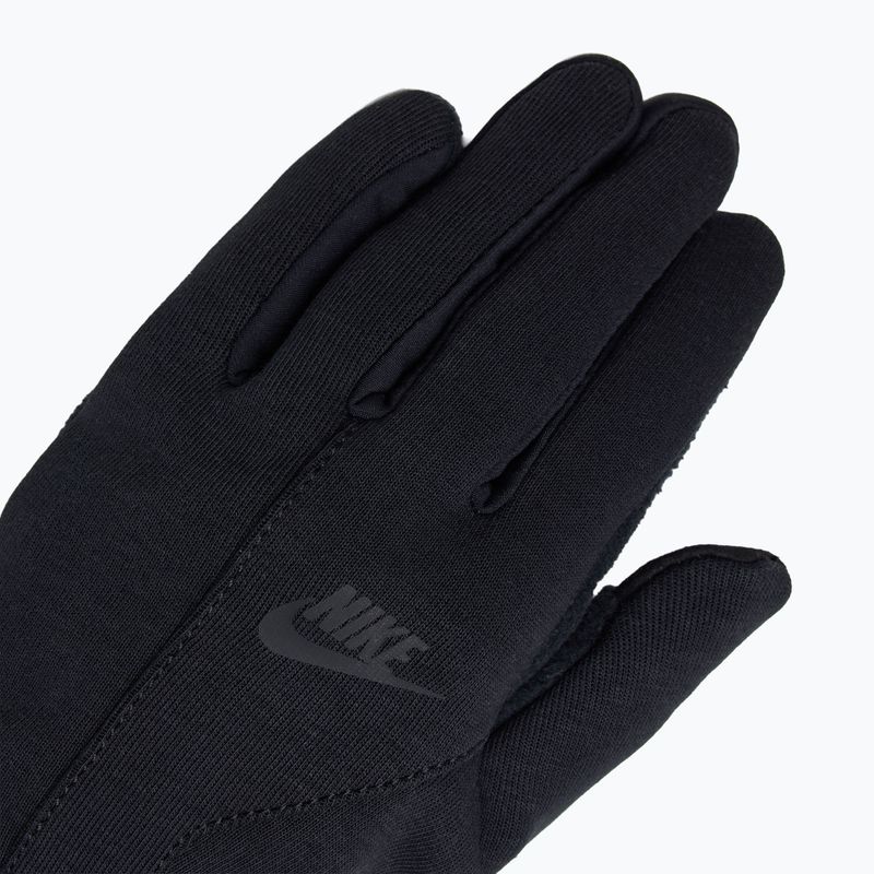 Мъжки ръкавици за бягане Nike Tech Fleece 2.0 black/black/black 4