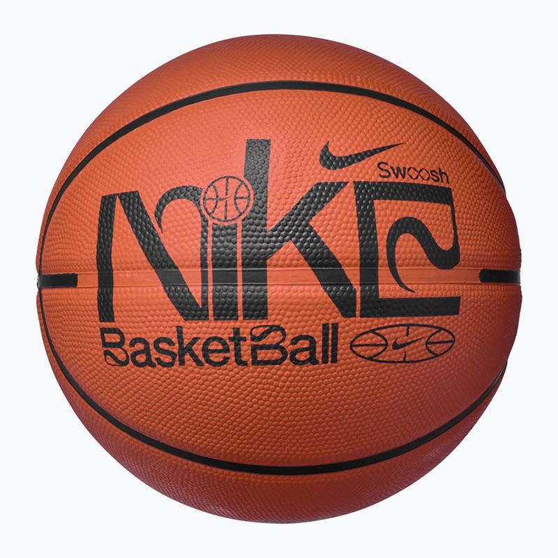 Баскетболна топка Nike Everyday Playground 8P Graphic Deflated amber/black/ black/white размер 8 4