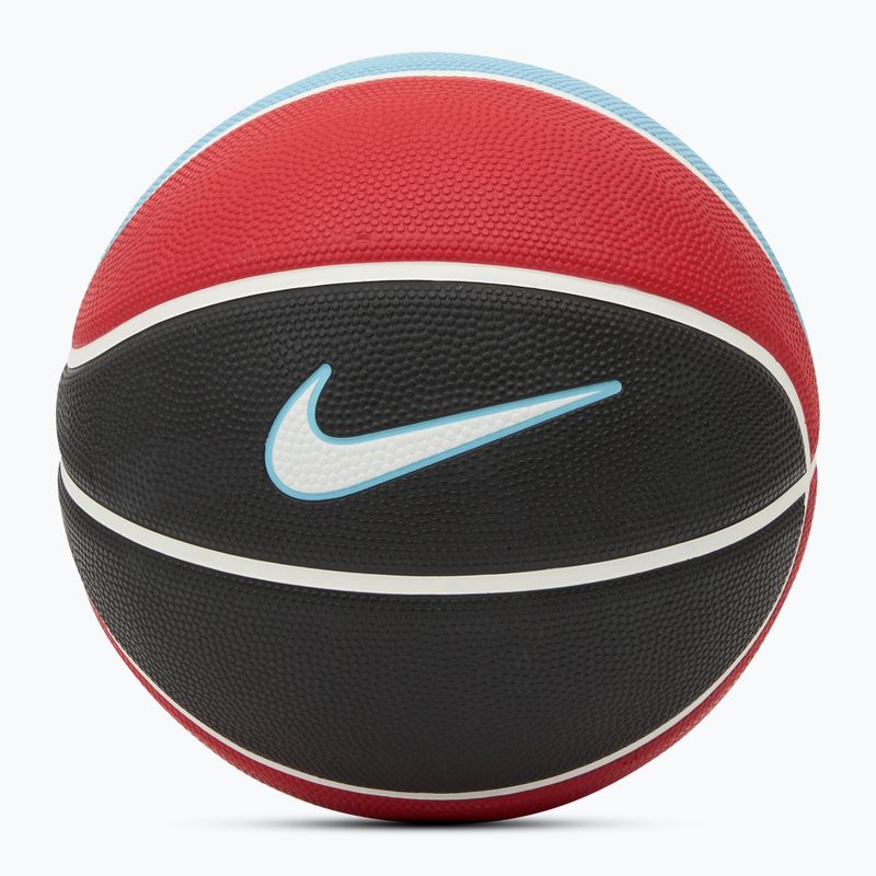 Баскетболна топка Nike Skills aquarius blue/university red/white/white размер 3