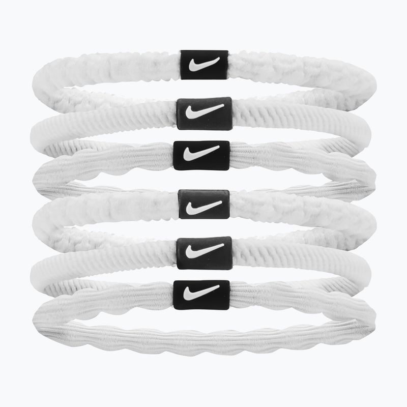 Ластици за коса Nike Flex 6 бр. white/ black/white