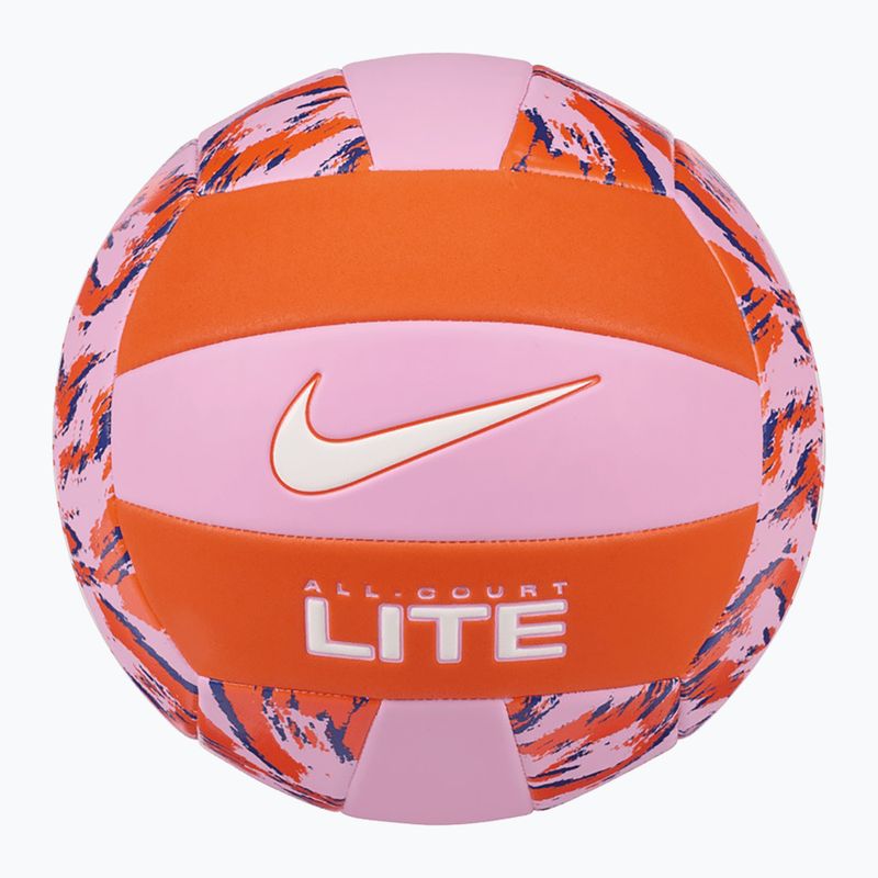 Волейболна топка Nike All Court Lite Volleyball pink rise/safety orange/white размер 5 4