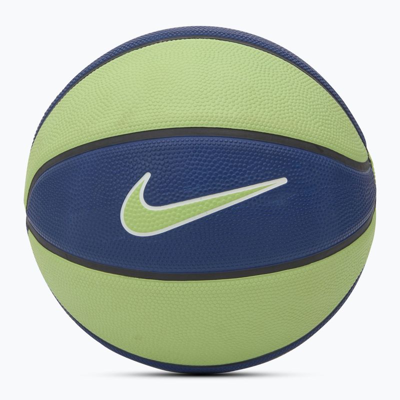 Баскетболна топка Nike Skills deep royal blue/vapor green/white размер 3
