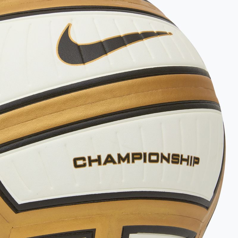 Волейболна топка Nike Championship Volleyball metallic gold/ white/metallic gold/ black размер 5 3