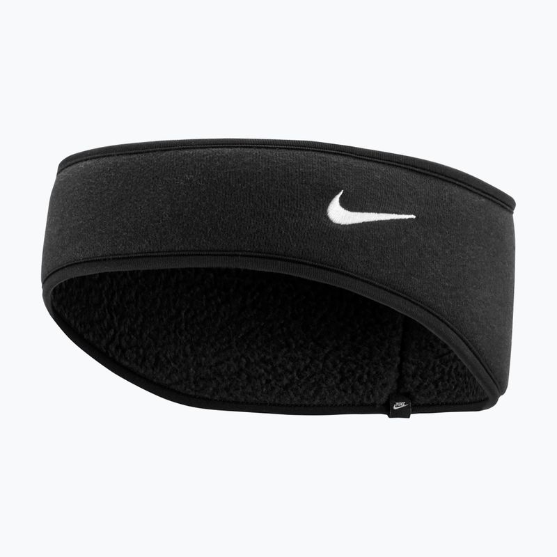 Дамска лента за глава Nike Phoenix Fleece black/black/white