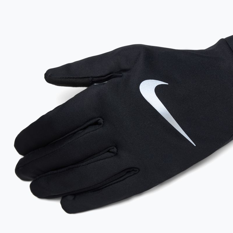 Мъжки ръкавици за бягане Nike Pacer Lightweight RG black/black/silver 4