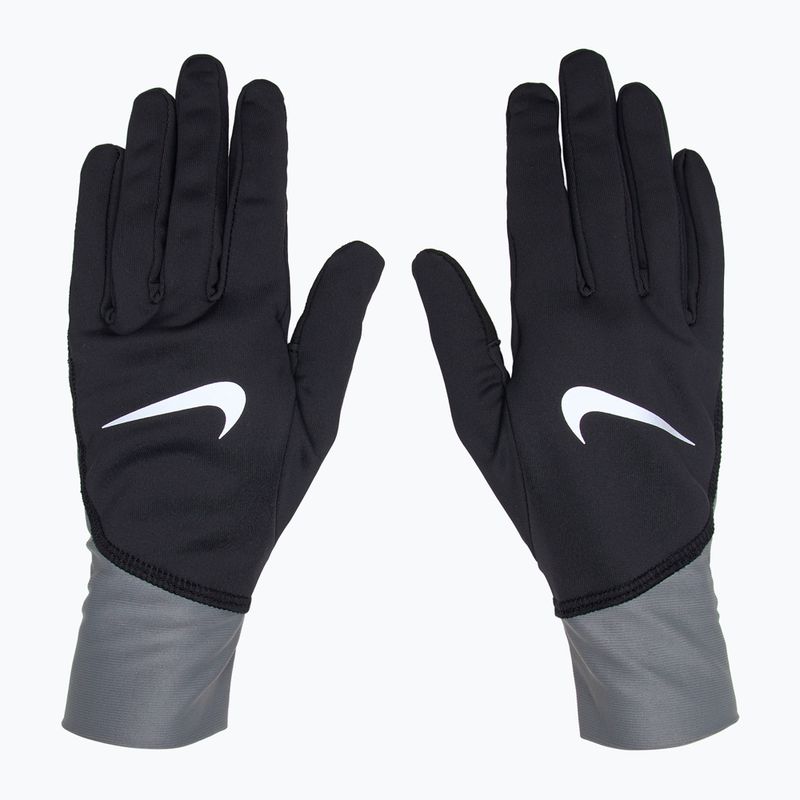 Мъжки ръкавици за бягане Nike Pacer Midweight RG black/smoke grey/silver 2