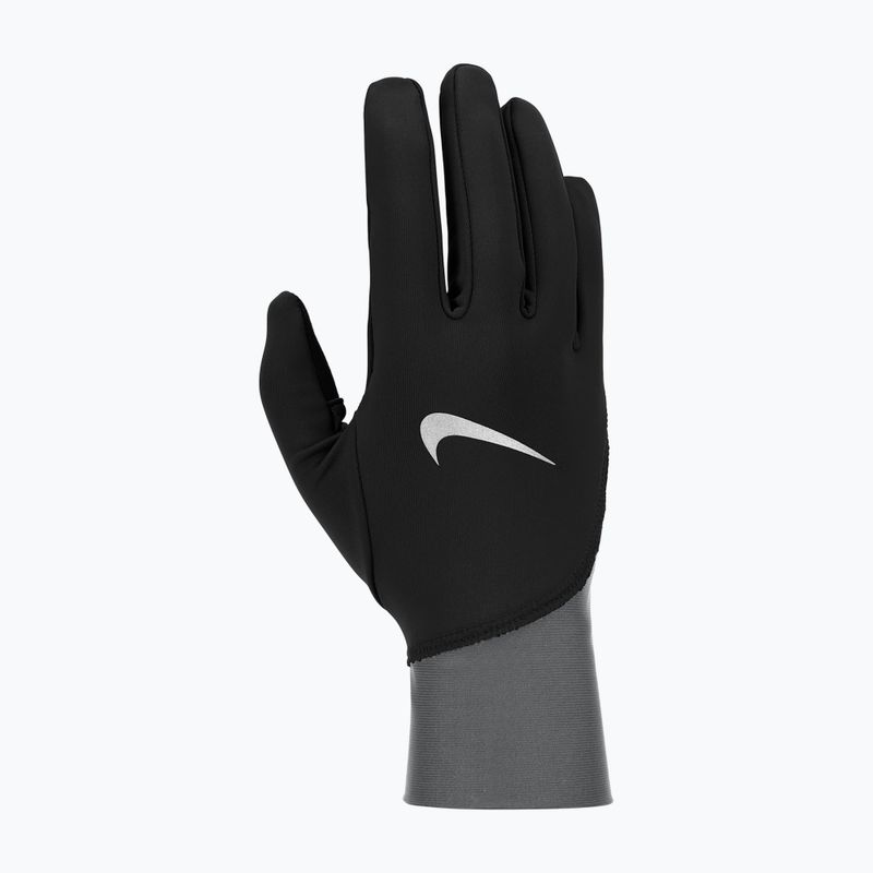 Мъжки ръкавици за бягане Nike Pacer Midweight RG black/smoke grey/silver 6