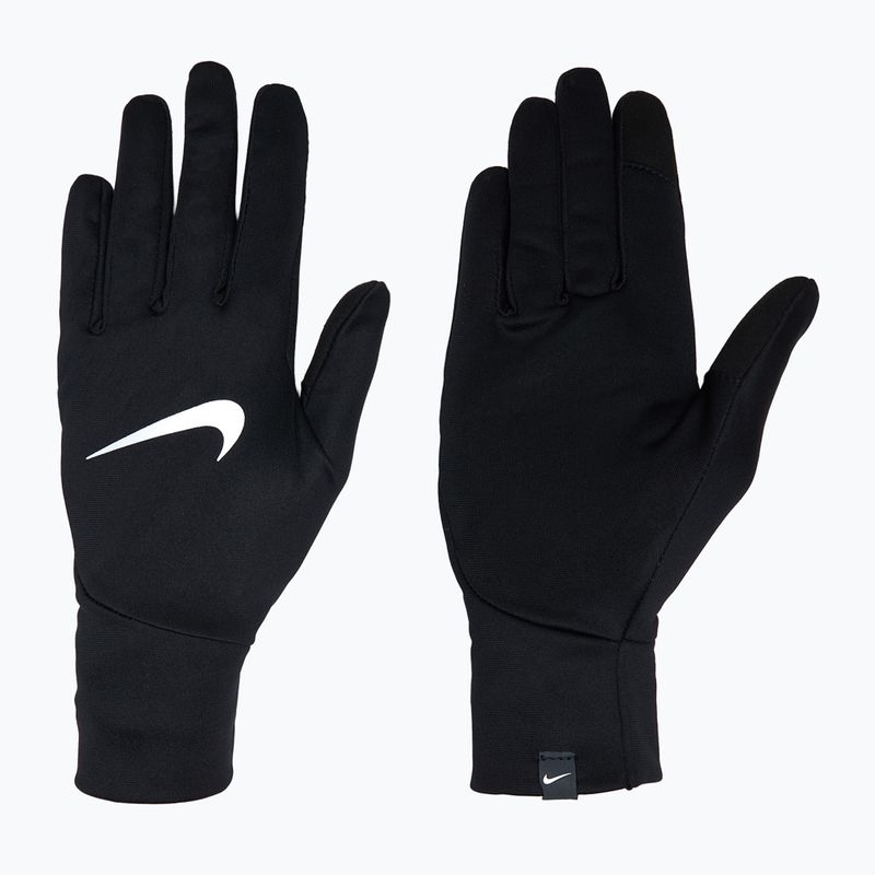 Дамски ръкавици за бягане Nike Pacer Lightweight RG black/ black pink/silver