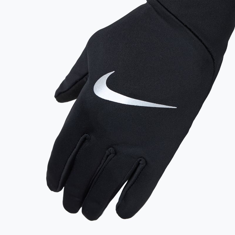Дамски ръкавици за бягане Nike Pacer Lightweight RG black/ black pink/silver 4
