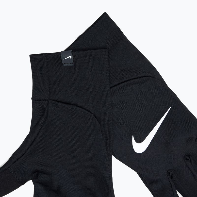 Дамски ръкавици за бягане Nike Pacer Lightweight RG black/ black pink/silver 5
