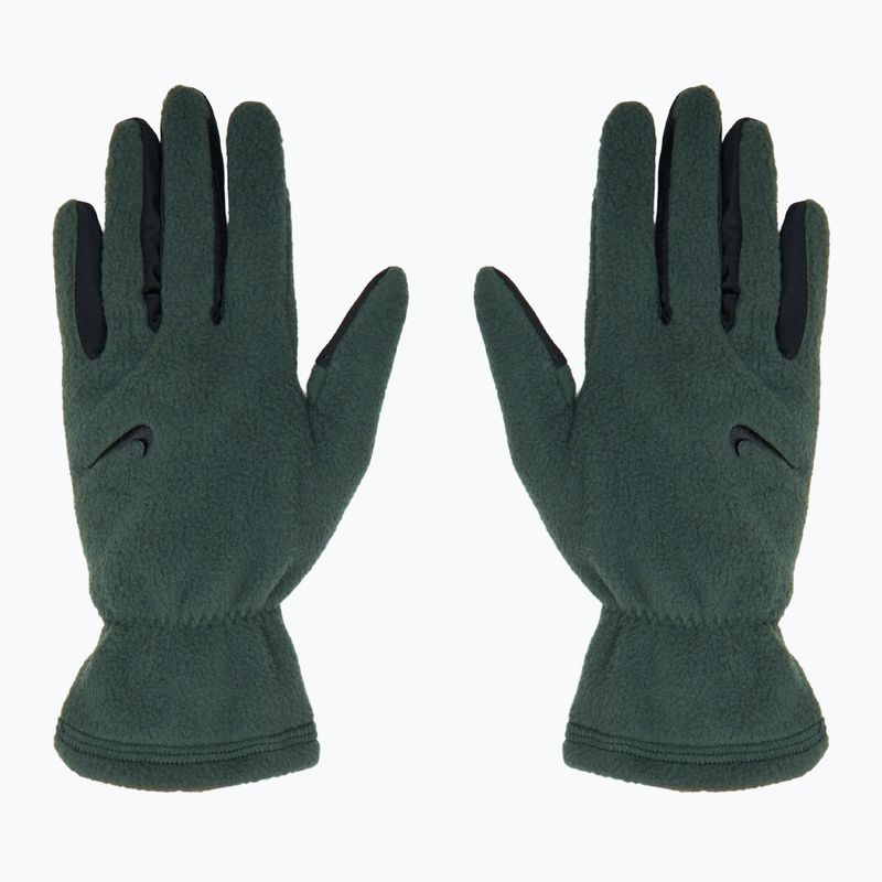 Дамски ръкавици за бягане Nike One Therma-Fit Fleece vintage green/black 2