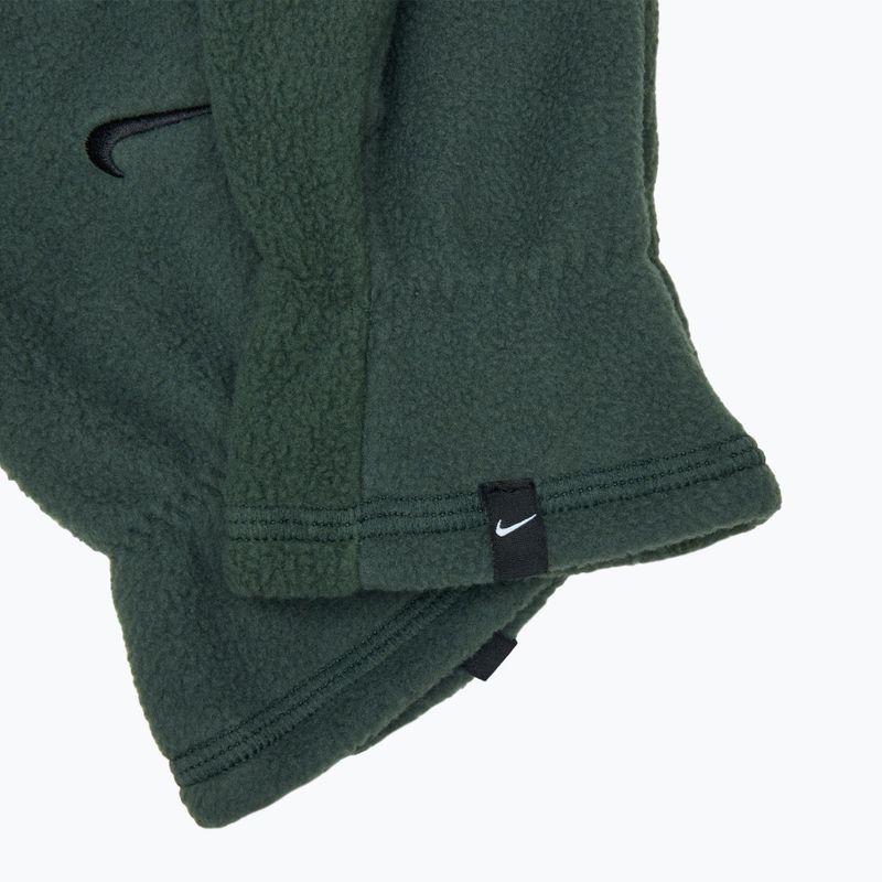 Дамски ръкавици за бягане Nike One Therma-Fit Fleece vintage green/black 6