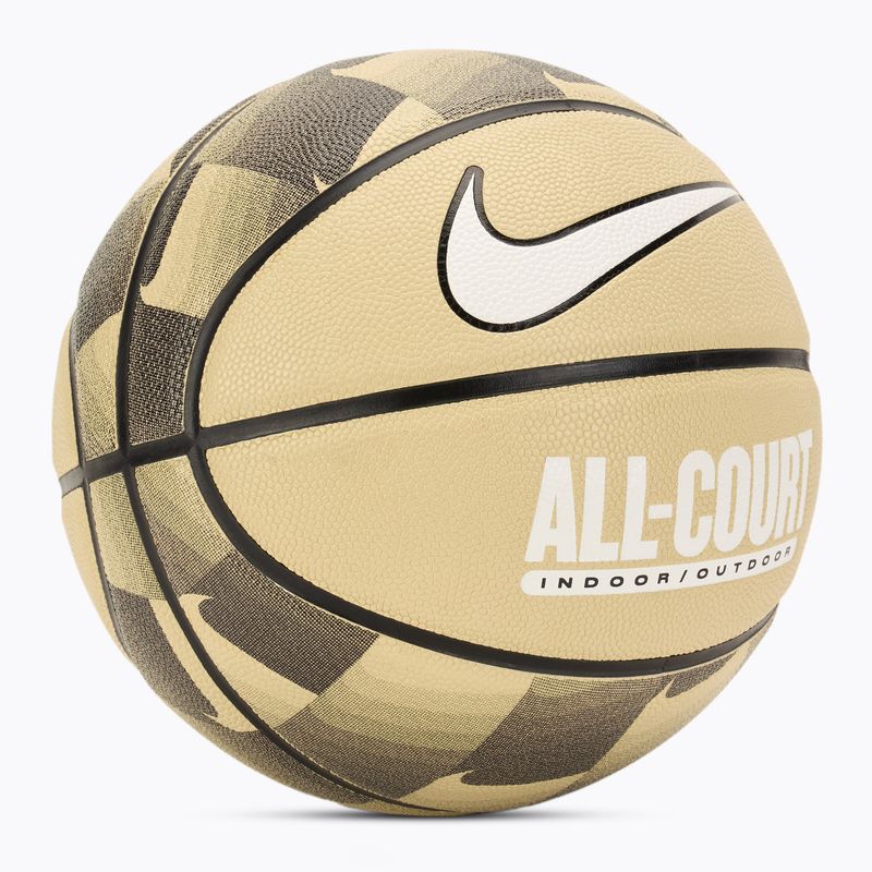 Баскетболна топка Nike Everyday All Court 8P Graphic Deflated team gold/ black/ black/ white размер 7 2