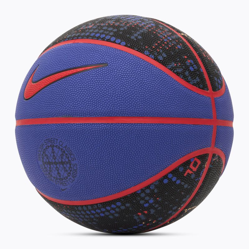 Баскетболна топка Nike 8P PRM Energy Deflated astronomy blue/lt crimcson/black/lt crimson размер 7 2