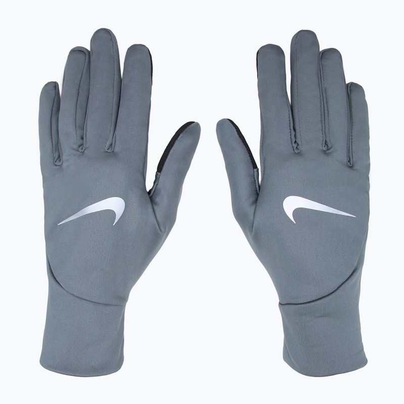 Мъжки ръкавици за бягане Nike Pacer Lightweight RG smoke grey/smoke grey/silver 2