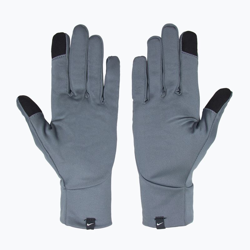 Мъжки ръкавици за бягане Nike Pacer Lightweight RG smoke grey/smoke grey/silver 3