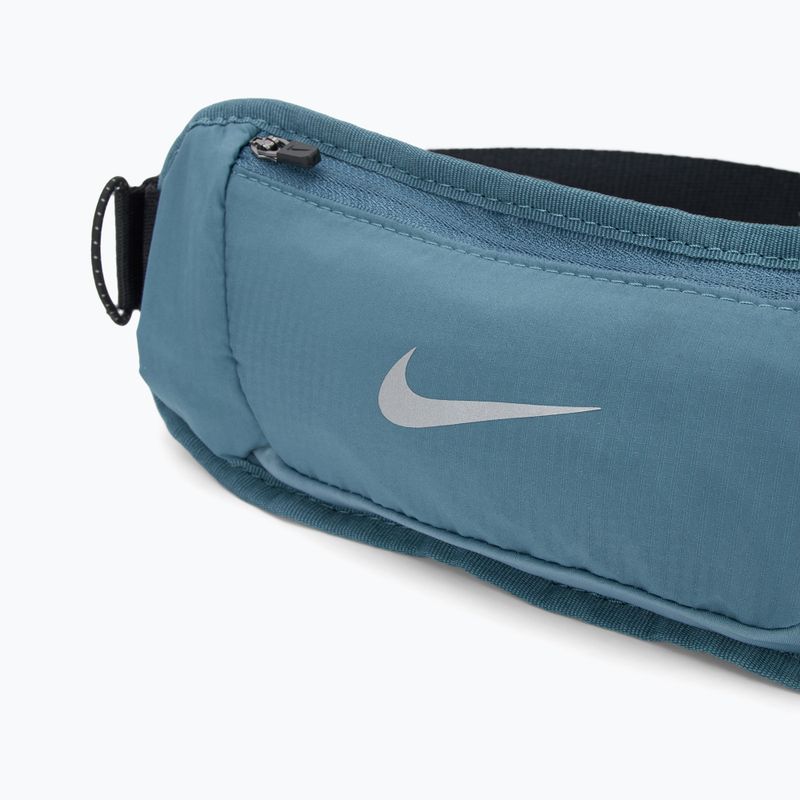 Nike Challenger 2.0 Waist Pack Small smokey blue/silver бъбрековидна торбичка 5