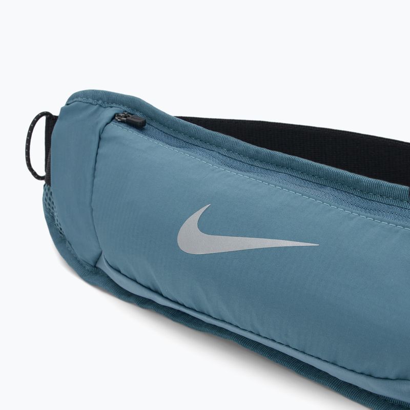 Nike Challenger 2.0 Waist Pack Голяма торбичка за бъбреци в цвят пушено синьо/сребристо 5
