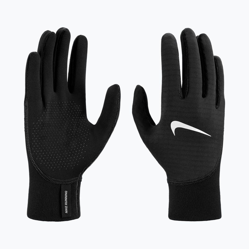 Дамски ръкавици за бягане Nike Therma-Fit Pacer Sphere Midweight RG black/black/silver