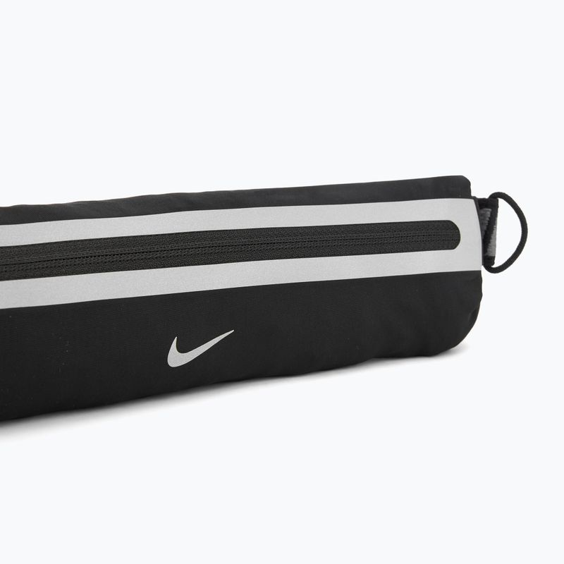 Колан за бягане Nike Slim 4.0 black/black/silver 4