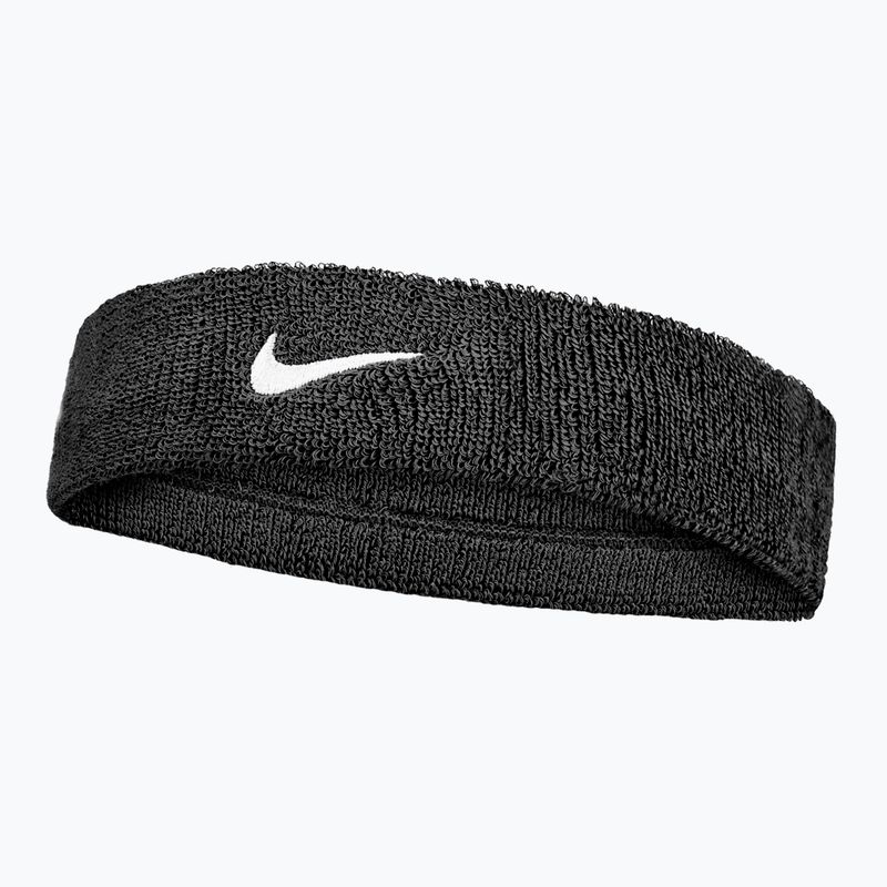 Лента за глава Nike Swoosh Classic black/white
